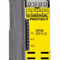 SRB201LC   2 x Röle Çıkışlı, 24VAC/DC Emniyet Rölesi